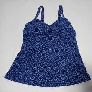 Ll Bean Women Shaping Swimwear Tankini. Size 12